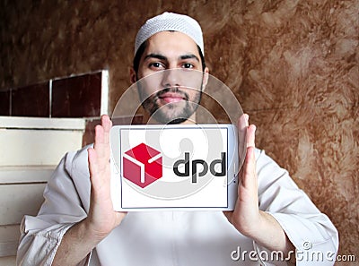 Dpd, Dynamic Parcel Distribution logo Editorial Stock Photo