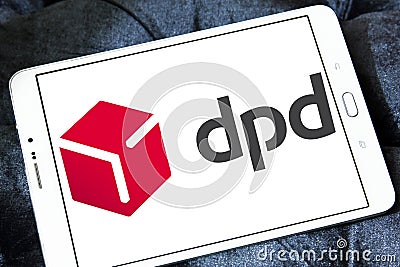 Dpd, Dynamic Parcel Distribution logo Editorial Stock Photo