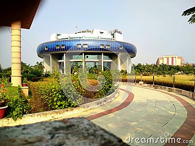 Dr Bhimrao Ambedkar University Lucknow Stock Photo