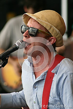 Dr Dog in Concert at the Dave Matthews Band Caravan Editorial Stock Photo