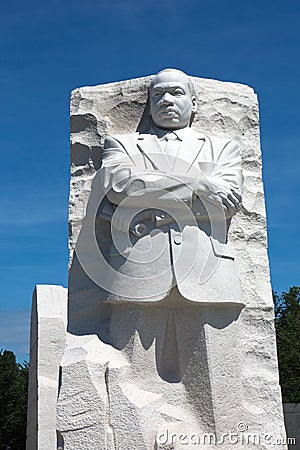 Dr Martin Luther King Jr Memorial Editorial Stock Photo