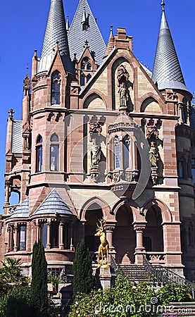 Drachenburg Castle-I-Germany Stock Photo