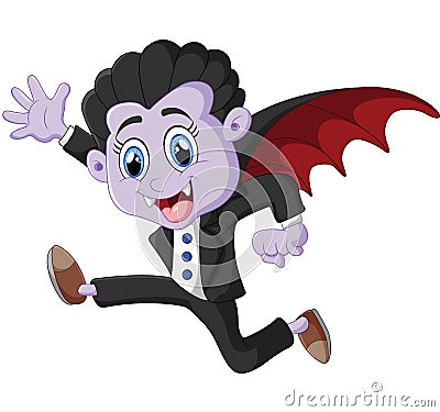 Dracula cartoon Stock Photo