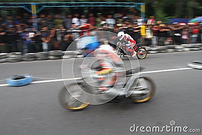 Drag bike Editorial Stock Photo