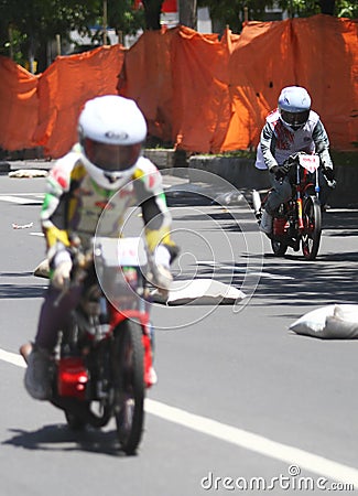 Drag bike Editorial Stock Photo