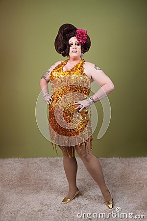 Drag Queen Stock Photo