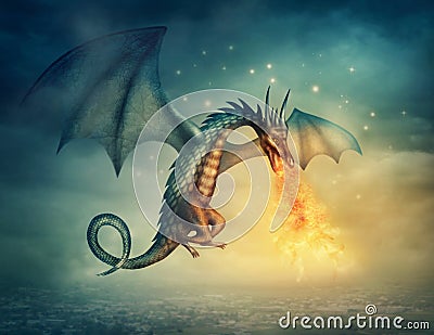 Dragon Stock Photo