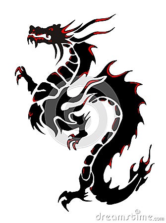 Dragon Vector Illustration