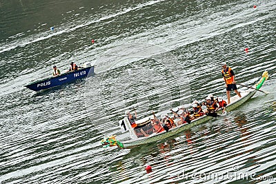 Dragon Boat Race Editorial Stock Photo