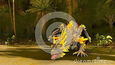 Dragon Stock Photo