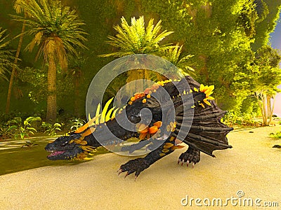 Dragon Stock Photo