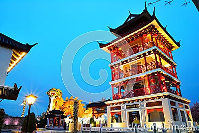 Dragon Descendants Museum,Thailand Editorial Stock Photo