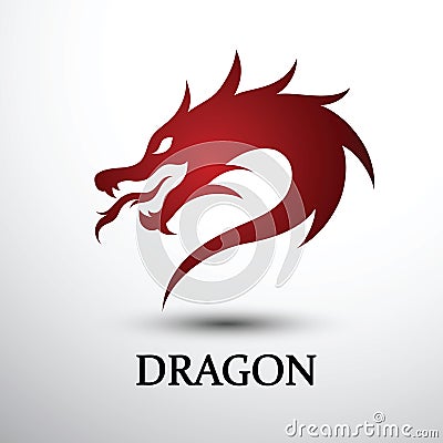 Dragon head vector Vector Illustration
