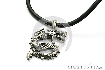 Dragon necklace Stock Photo