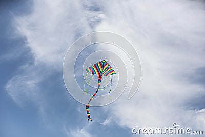 Wind kite Stock Photo