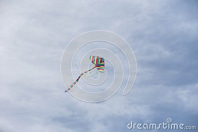 Wind kite Stock Photo