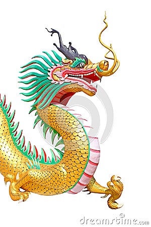 Dragon statue Stock Photo