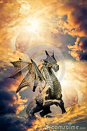 Dragon Stock Photo