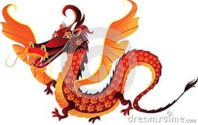 Dragon symbol 2012 Stock Photo