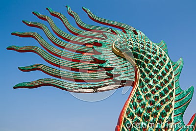 Dragon tail Stock Photo