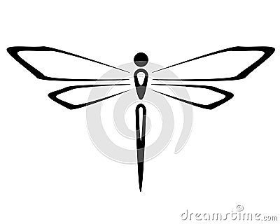 Dragonfly Vector Illustration