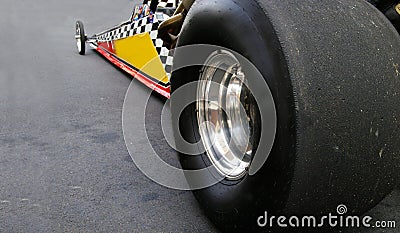 Dragster race car Stock Photo