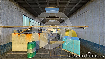 Drainage facility Stock Photo