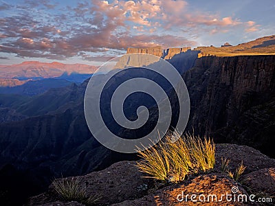 Drakensberg mountains, South Africa Stock Photo