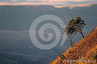 Drakensberg mountains, South Africa Stock Photo