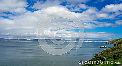 Drakes bay in northern california Stock Photo