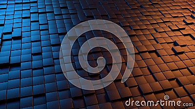 Dramatic Abstract 3D Background Stock Photo