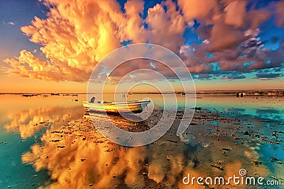 Dramatic Cloud Formation Stock Photo