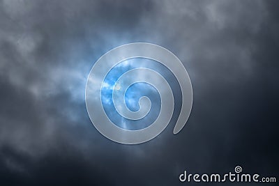 Dramatic cloudy Skies backgrounds Stock Photo