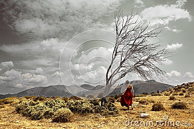 Dramatic landscape Stock Photo