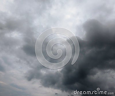 Dramatic rainy sky Stock Photo