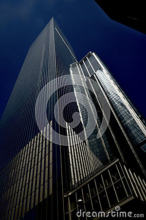 The World Trade Center Rises Mightily Into the Sky Editorial Stock Photo