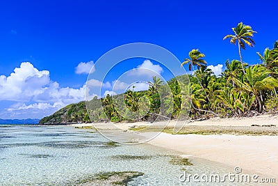 Dravuni Island, Fiji. Stock Photo