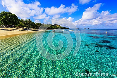 Dravuni Island, Fiji Stock Photo