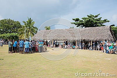 Dravuni Island Tourism Editorial Stock Photo