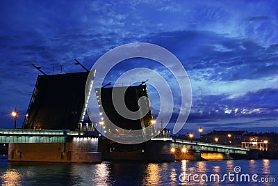 Drawbridge Stock Photo