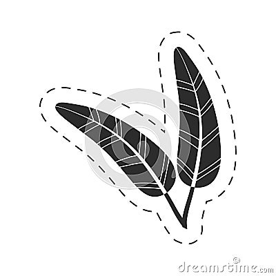 drawing feathers decorative thin line Cartoon Illustration