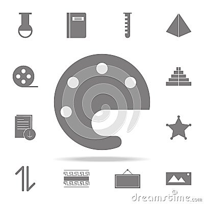 drawing instruments with palette, paint icon. web icons universal set for web and mobile Stock Photo