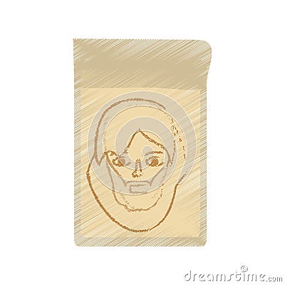 drawing washes face jesus christ Cartoon Illustration