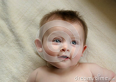 Dream baby 6 mos. Stock Photo