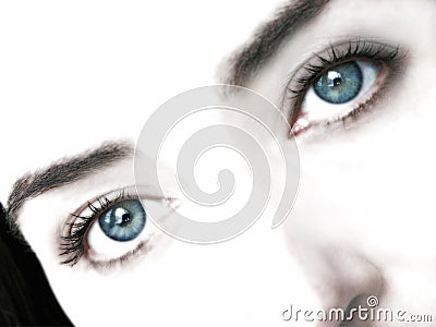 Dream Eyes Stock Photo