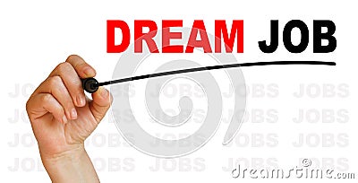 Dream job Stock Photo