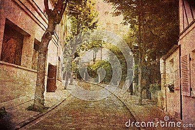 Dream of Montmartre Stock Photo