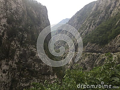 Dream, mountains, rocks, rivers, Montenegro Stock Photo