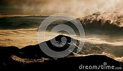 Dream from Piatra Craiului Stock Photo