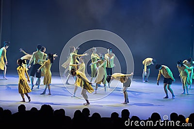 Dream pursuit 8-Modern dance Editorial Stock Photo